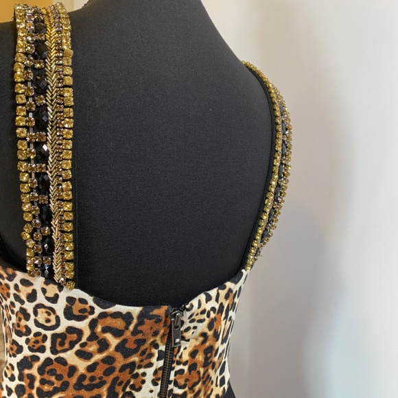 Sherri Hill Bandage Mini Dress (B1001) - Picture 6 of 7